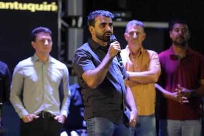 Primeira noite da grande final do IV Canta Cantu lota o Pavilhão da Paróquia Sant'Ana e emociona Laranjeiras do Sul